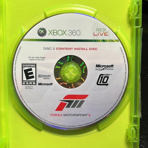 XBOX 360 Forza Motorsport 3 video game - Picture 3 of 4